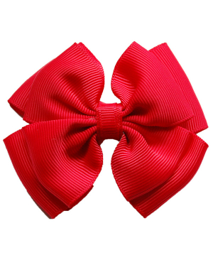 Opal Hair Clip - Red